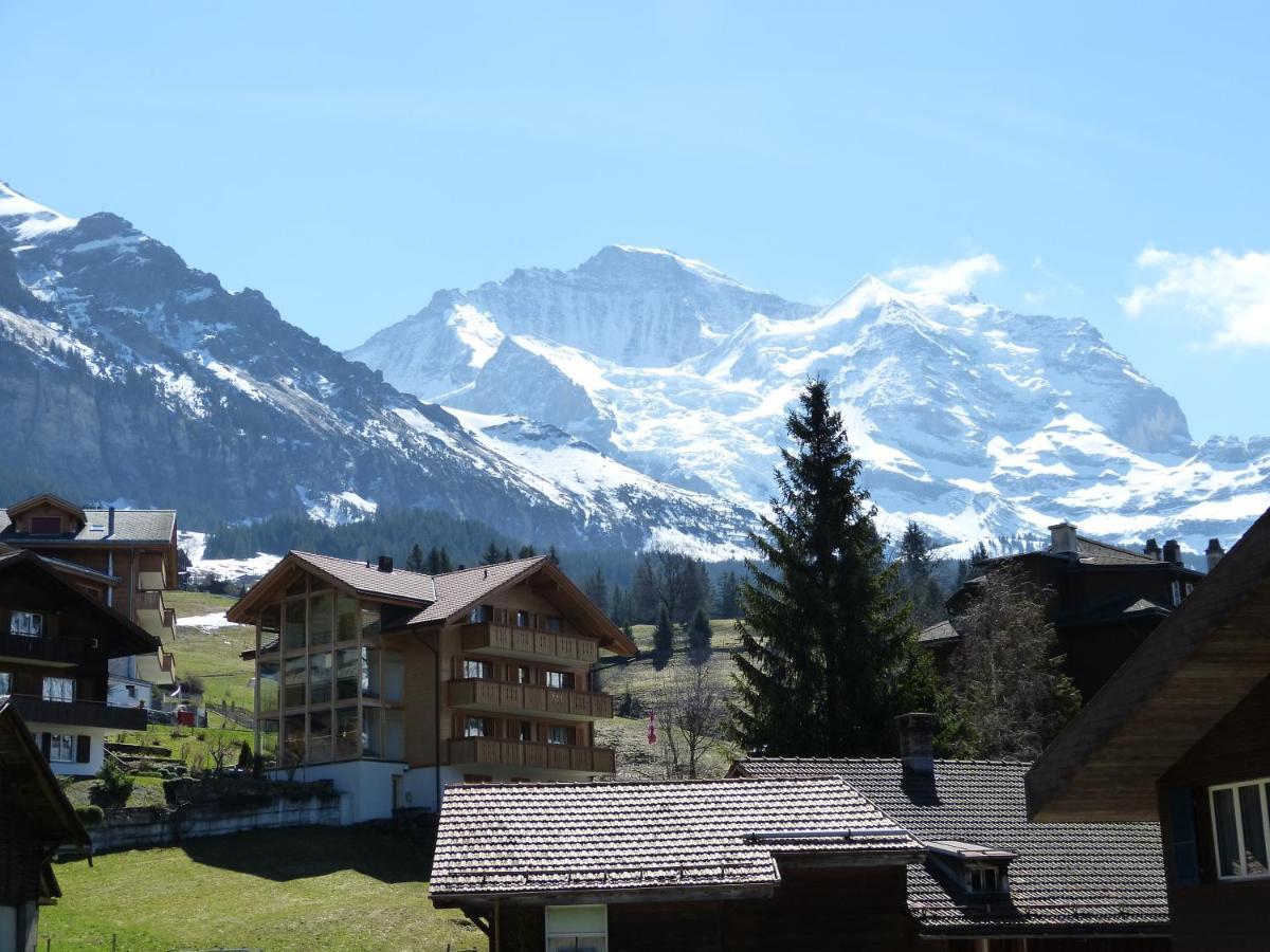 Chalet Bella Vista 4 Wengen Exterior photo